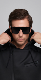 DONNA Fashion Retro Square Sunglasses (model D89A12)