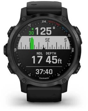 Garmin Descent Mk2S Carbon Grey with Black Silicone Band (010-02403-04) (UA)