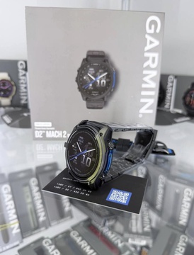 Garmin D2 Mach 2 51mm Carbon Gray DLC Titanium w. Vented Titanium Bracelet (010-02905-30/31)