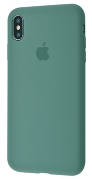 Apple iPhone Xs Max Silicone Case Pine Green (high copy)