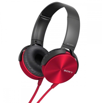 Sony MDR-XB450AP Red