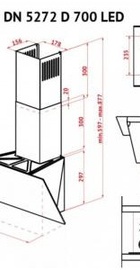 Perfelli DN 5272 D 700 BL LED