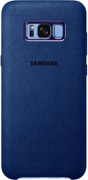 Samsung Alcantara Cover Blue for Galaxy S8 Plus