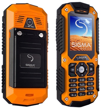 Sigma mobile X-treme IT67 Black Orange (UA UCRF)