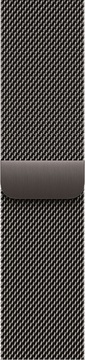 Apple Watch Series 10 GPS + Cellular 42mm Slate Titanium Case With Slate Milanese Loop (MX053)