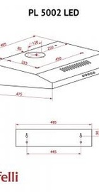 Perfelli PL 5002 W LED