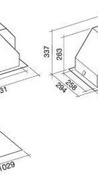 Falmec Design Gruppo Incasso Evo 105 P.E.
