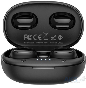 Hoco ES35 BREEZY AIRDOTS BLACK (4199-01)