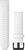 Garmin Ремешок для  Fenix 6s 20mm QuickFit White Silicone with Black (010-12865-00)