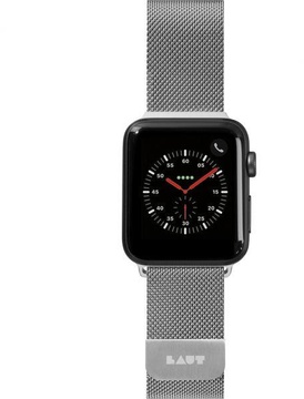 LAUT STEEL LOOP for Apple Watch размер 38/40/41mm Silver (LAUT_AWS_ST_SL)