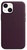 Apple iPhone 13 mini Leather Case with MagSafe - Dark Cherry (MM0G3)