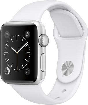 Apple Watch 38mm/40mm/41mm/42mm Sport Band White (high copy)