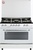 FRESH NEW JUMBO 90 (N90 G5) white st. st. top
