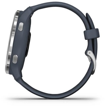 Garmin Venu 2 Silver Bezel with Granite Blue Case and Silicone Band (010-02430-10/00) (UA)