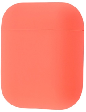 Simple Case Silicone Ultra Slim for AirPods Nectarine (Peach, Orange)