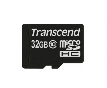Transcend 32 GB microSDHC class 10 (TS32GUSDC10)
