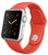 Apple Watch Sport 38mm Silver Aluminum Case with Orange sport Band (MLCF2)
