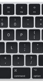 Apple Magic Keyboard Black/Silver (MQ052)