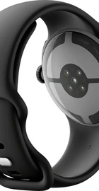 Google Pixel Watch 4 41mm Wi-Fi Matte Black Aluminum case / Obsidian Active Band
