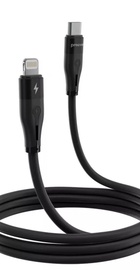 Proove Soft Silicone Type-C to Lightning 27W (1m) Black