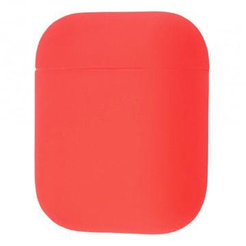 Simple Case Silicone Ultra Slim for AirPods Red