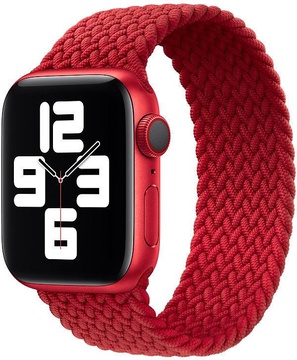Apple Braided Solo Loop (PRODUCT) Red Size 5 (MY7K2) for Apple Watch 38mm/40mm/41mm/42mm