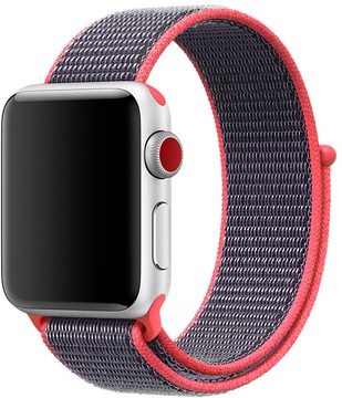 Apple Watch 42mm/44mm/45mm/46mm/49mm Electric Pink Sport Loop (MQWD2)