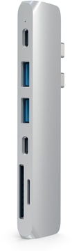 Satechi Aluminum Type-C Pro Hub Adapter Silver (ST-CMBPS)