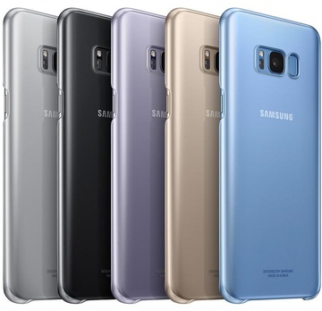 Samsung Galaxy S8 Plus G955 Clear Cover Silver (EF-QG955CSEG)