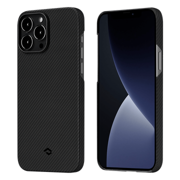 Pitaka MagEZ Case 2 Twill Black/Grey for iPhone 13 Pro Max (KI1301PM)