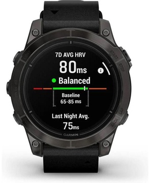 Garmin Epix Pro Gen 2 Sapphire 47mm Carbon G. DLC Tit. with B. Leather Band (010-02803-30)
