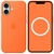 Apple iPhone 17 Silicone Case with MagSafe Orange (high copy)