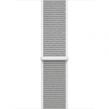 Apple Watch 42mm Series 3 GPS + Cellular Silver Aluminum Case with Seashell Sport Loop (MQK52)