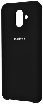 Samsung Silicone Cover Black for Samsung Galaxy A6 2018 (A600F)