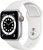 Apple Watch Series 6 GPS + Cellular 40mm Silver Aluminum Case with White Sport Band (M02N3)