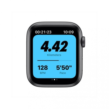 Apple Watch Nike SE GPS 44mm Space Gray Aluminum Case with Anthracite/Black Nike Sport Band (MKQ83)