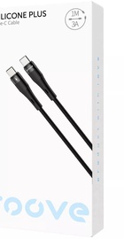 Proove Light Silicone Type-C to Type-C 60W (1m) Black