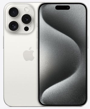 Apple iPhone 15 Pro 1TB eSIM White Titanium (MTU43)