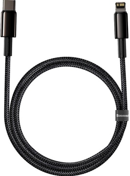 Baseus Tungsten Gold Fast Charging Data Cable Black 1m (CATLWJ-01)