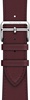 Apple Watch Hermes 42mm/44mm/45mm/46mm/49mm Bordeaux Swift Leather Single Tour (MQX12)