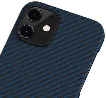 Pitaka MagEZ Case Twill Black/Blue for iPhone 12 (KI1208M)