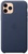Apple iPhone 11 Pro Leather Case Midnight Blue (high copy)