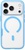 Blueo Skin Friendly Stain & Slip Resistant Magnetic Case iPhone 18 Pro / 17 Pro Light Blue