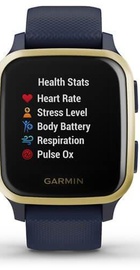 Garmin Venu Sq Music Edition Navy/Gold (010-02426-12)