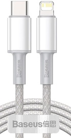Baseus Type-C to Lightning PD 20W 2M High Density Braided White (CATLGD-A02)