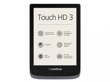 PocketBook 632 Touch HD 3 Metallic Gray (PB632-J-WW)