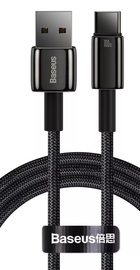 Baseus Tungsten Gold Fast Charging Data Type-C 100W (1m) Black