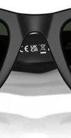 Ray-Ban Meta Wayfarer Large Matte Black/Clear to Graphite Green Transitions (RW4008 601S1M 53-22)