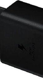 Samsung 45W Compact Power Adapter with Type-C to Type-C Cable Black (EP-T4510XBEG)