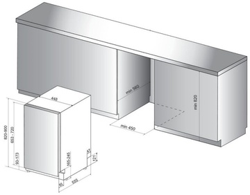 Whirlpool WSIC 3M17